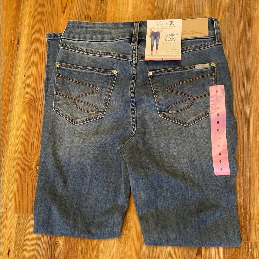 Seven7 Women’s Blue Denim Jeans